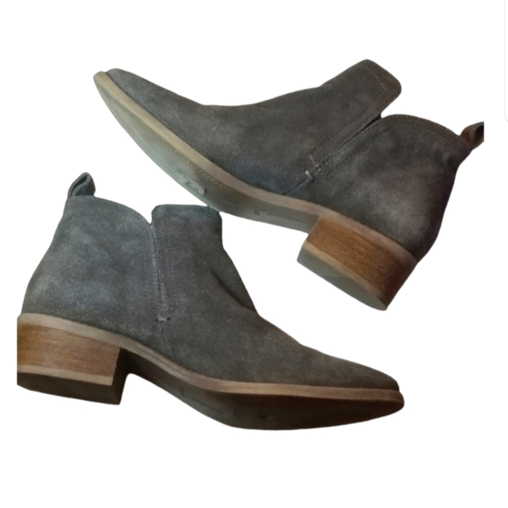 Dolce Vita Gray Ankle Boots